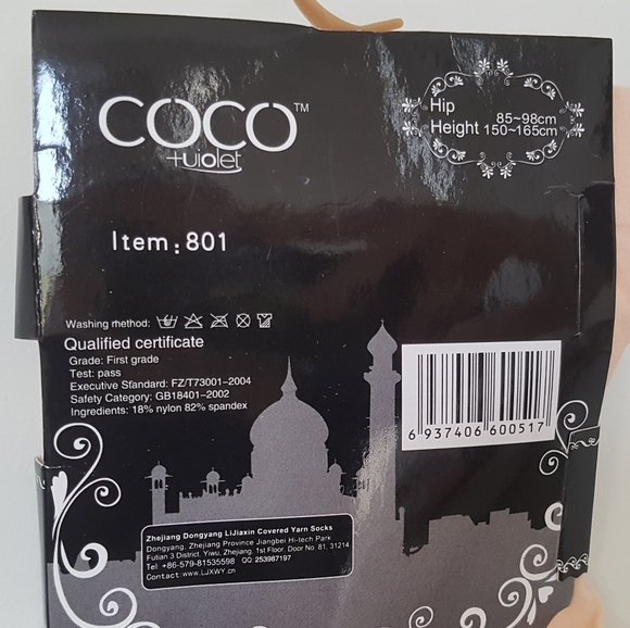 [COCO VIOLET] Crying Eyes Tights - Picture 7 of 8